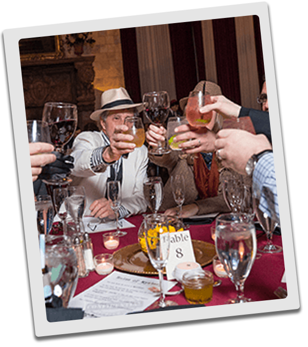 Tampa Murder Mystery guests raise glasses